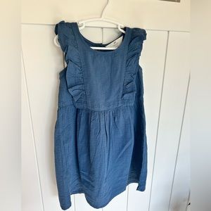 H&M Indigo Apron style dress